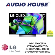LG OLED48C3PSA 48 ThinQ AI 4K OLED TV ENERGY LABEL: 4 TICKS 3 YEARS WARRANTY BY LG