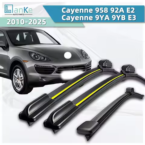 Lanke Wiper Fit For Porsche Cayenne 958 92A E2/Cayenne 9YA 9YB E3 (2010-2025) Natural Rubber Strip B