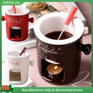[in stock]Fondue Mug Ceramic Chocolate Melting Fondue Pot Chocolate Fondue Mugs Snack Candy Chocolat