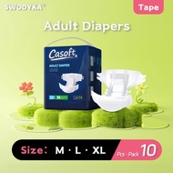 【NEW】Casoft Adult Diapers Tape Adult Diaper M/L/XL 10PCS/PACK