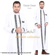 GAMIS LUARAN OMAR RENDA BORDIR KATUN PREMIUM EXCLUSIVE ALKHATIB COLLECTION DEWASA S M L XL XXL XXXL