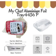 MYCHEF 4436-P Aluminium Foil Tray with Clear Lid (10 sets)