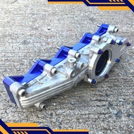 D-max 1.9 Intake Adapter (KING Work) Set + Nuts Id 1.9 Thick Aluminum Beautiful Color Dryer Bite Pat