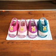 S06 Girls' Sandals Girls' Sandals with Cit Cit Sound 1 2 3 Years size 22-25 Cute Back Strap S06