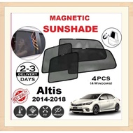 altis 08 magnetic sunshade 4pcs