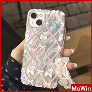 Mowin - For iPhone11 15 Pro Max iPhone Case Silver Feather Luxury Holographic Laser Clear Case Soft TPU Cute Kitten Compatible with iPhone14 13 Pro max 12 Pro Max 11 XR XS 7 8Plus