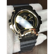 [Watchwagon] Casio G-Shock GM-6900G-9 Gold Plated Metal Forged Cover Black Resin Band Watch GM-6900 