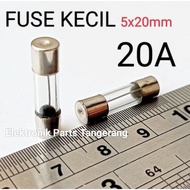 (5 PCS) FUSE 20A SMALL TUBE 5X20mm FUSE 20 AMPERE FUSE 20A SMALL FUSE 20A FUSE 20A FUSE 20 AMPERE FU