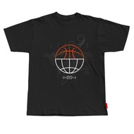 Basketball legend Design Tshirt Baju short sleeve tee regular size plus size fullycomb Cotton XS-9XL