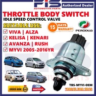 FIS Throttle Body Sensor Switch IDLE Speed Control Valve Perodua Myvi Alza Kenari Kelisa Toyota Avan