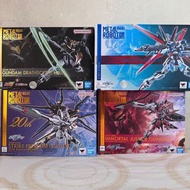 Metal Robot魂 Gundam seed freedom impulse Gundam immortal justice Gundam  Strike freedom Gundam risin