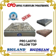 Springbed Bigland Bigdream Pro Lastic Pillow Top Matras Kasur Spring