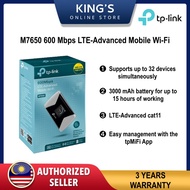 TP-Link M7650 MiFi Modem - 600Mbps 4G LTE / 867Mbps 5GHz + 300Mbps 2.4GHz / 3000mAh / SD Card Slot