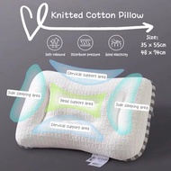 Memory Foam Pillow Knitted Cotton Neck Protection Comfortable Sleeping Pillow