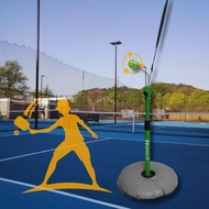 Pickleball and Tennis Trainer, Forehand and Backhand Swing Practice Device for Adults and Children, 