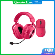 Logitech G-Shura 2C g Pro X Superlight Pink + 2 Wireless Headset Pink Mouse Headset Set Gaming Set