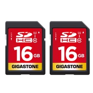 16GB SDHC Memory Card, 2 Pack Premium Series, Transfer Speed Up to 80MB/s for Photos, Videos, Music,