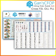 [Gan Style] GAN's CFOP - Advanced Rubik's Cube Formula 3x3 Cross F2L OLL PLL