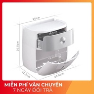 Ecoco 2-Tier Toilet Paper Holder