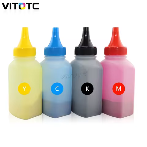 4PCS Compatible Toner Powder for Samsung C430 C430W C433W C480 C480FN C480FW C480W Laser Printer CLT