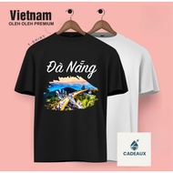 T-Shirt Souvenir Vietnam Da Nang T Shirt Cotton Combed 24s Souvenir Gift
