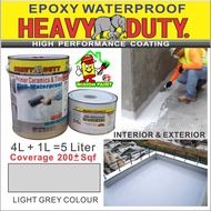 Epoxy Primer / EPOXY undercoat ( 5L ) TILES & CERAMIC HEAVY DUTY PRIMER FLOOR KOSSAN