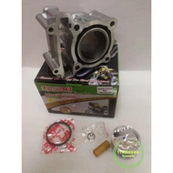 LC135 FZ150 BLOCK RACING PISTON FORGED HI-POWER RING RIK 57mm KOSOMI & 57mm STD