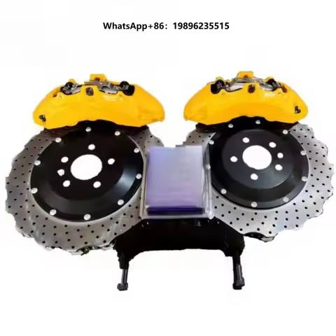 High-Performance V6 Practical 6 Pistons Brake 18 Inch Car Caliper Brake Set 355mm Disc Brake Rotors