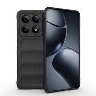 全城熱賣 - 適用於小米 14T Pro 5G 國外版 幻盾TPU+絨布手機殼（黑色）