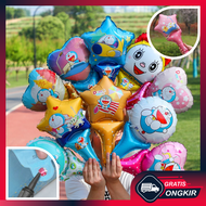 Gratis Ongkir - Balon Foil Tongkat Karakter / Balon Dekorasi Ulang Tahun Tongkat Tangan