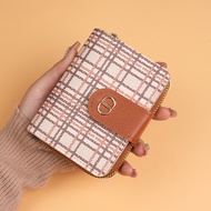 YH7H 2025 Money Short Small Card Student Large Capacity Multi-card Slot Foldable Short Change 25.10.