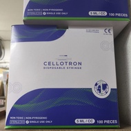 Cellotron Disposable Syringe 5ml x 100s SYRINGE LL  PICAGARI SYRINGE 5ML CELLOTRON 5ML LL  LUER  LOC