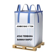 USED JUMBO BAG 1 TON PLAIN WITHOUT LID CONDITION 95%