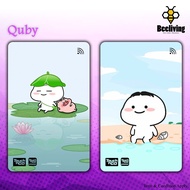 Quby ( SERIES 1 ) - Touch n Go Card Sticker Cover (Waterproof, High Quality) ,TNG CARD Sticker