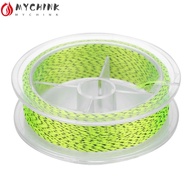CHINK 2PCS Fly Fishing Line, Multicolor 8 Strands Fly Fishing Backing Line, Durable Abrasion Resista