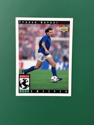 絕版罕有 Upper Deck World Cup USA 94 美國世界杯 1994年 巴里斯 Franco Baresi 意大利 Italy 巴治奧 Roberto Baggio 球員卡 足球卡 