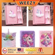 [Ready stock] unicorn gift set stationary
