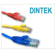 Hotdeal ( Bundle x 10 ) 2m Dintek Cat6 Patch Cord Cable - 2 Meter Cat6 Patch Cord Network Cable Cat6