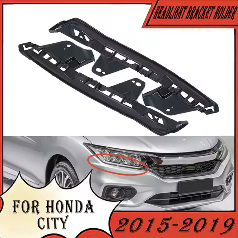 For HONDA CITY 2015 2016 2017 2018 2019 71190-T9A-T00 71140-T9A-T00 Car Front Bumper Side Spacer Hea