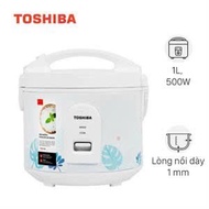 Toshiba 1 liter lidded rice cooker RC-10JH2PV(B) - Genuine display - 1 liter 2-4 people - Capacity: 