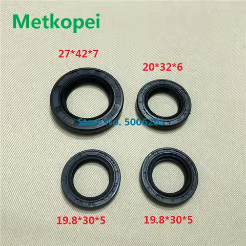 ATV 4 stroke scooter moped GY6 125 150 full complete engine oil seal rubber gear shaft seal for GY6
