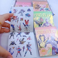 Sticker Ultraman Doudou Sticker Book Universe Hero Sticker Book Boy Cartoon Anime Children Sticker Toy Reward Sticker
