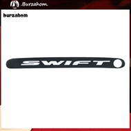 BUR_ Carbon Fiber Rear Brake Light Lamp Car Sticker Decoration Cover for Suzuki Swift