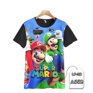 Mario Bros 3D Printing Children's Super Mario Bros Clothes LP3D-A652