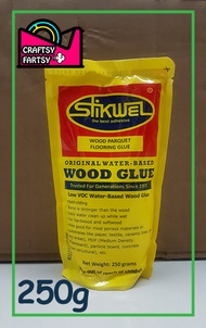 (PER POUCH) Stikwel Wood Parquet Flooring Glue 250g