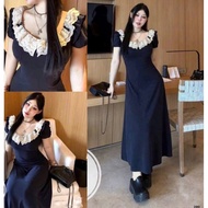 Big size lace dress 90-150kg