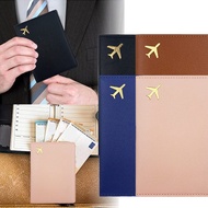 Passport Cover Card Slot Passport Holder Travel Case Handbag ID Card Pocket Sarung Pasport Wallet Do