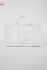 【ALO】 A Alo Yoa Transparent Mesh Bag Luggage Bag Yoga Fitness Bag Sports Womens Bag Outdoor Fitness 