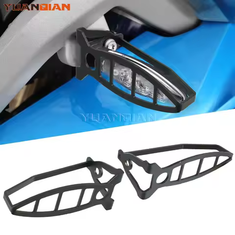Motorcycle Front Turn Signal Light Shield Led Cover Guard Bracket For BMW C600SPORT C600 SPORT HP2 S