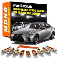 MDNG Canbus For Lexus IS 200 250 300 350 F 200t IS200 IS250 IS300 IS350 ISF IS200t 2001-2018 Car LED